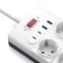 WiWU Wi-S008 PS1042 20W GaN 14-in-1 High Capacity Power Strip